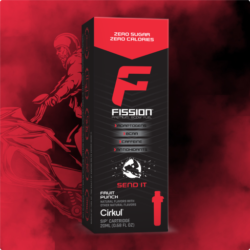 Zero-Calorie Fission Send It VKOM - Vitamin-Infused Natural Refreshing Flavor Core - Default Title