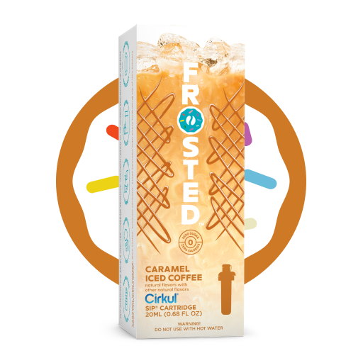 Vitamin-Infused Frosted Caramel Iced Coffee 9HCZ - Vitamin-Infused Natural Refreshing Flavor Core - Default Title