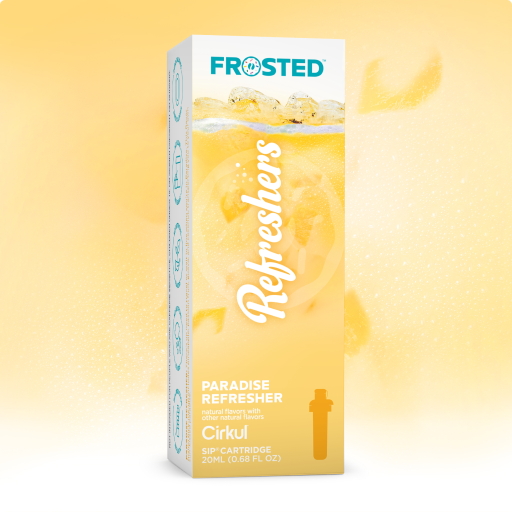 Zero-Calorie Frosted Paradise Refresher ZZUE - Vitamin-Infused Natural Refreshing Flavor Core - Default Title