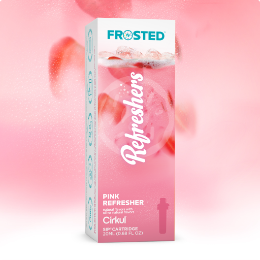 Zero-Calorie Frosted Pink Refresher XVWE - Zero-Calorie Multi-Flavor Sip Pods for Water Bottle - Default Title