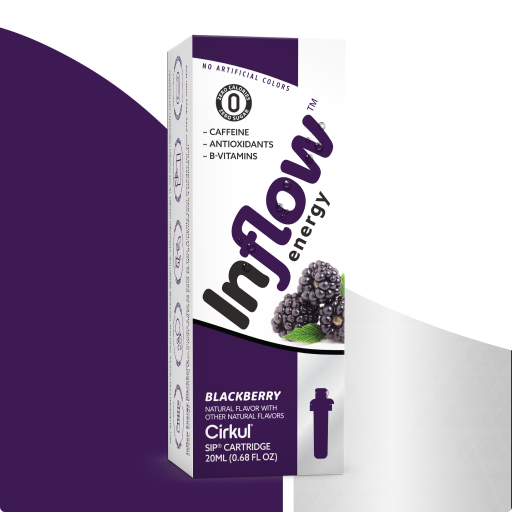 Vitamin-Infused Inflow Energy Blackberry 4RAS - Zero-Calorie Multi-Flavor Sip Pods for Water Bottle - Default Title