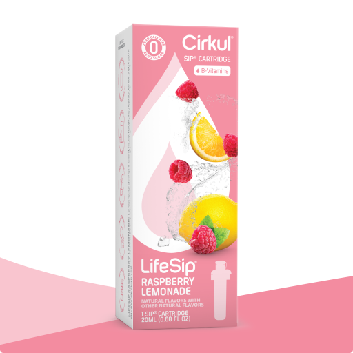 Refreshing Electrolyte LifeSip Raspberry Lemonade OTKN - Electrolyte Hydration Enhanced Taste Cartridges - Default Title