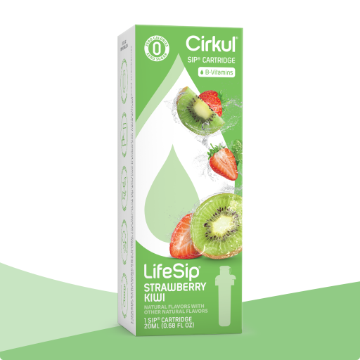 Natural Fruit Flavored LifeSip Strawberry Kiwi H4PN - Electrolyte Hydration Enhanced Taste Cartridges - Default Title
