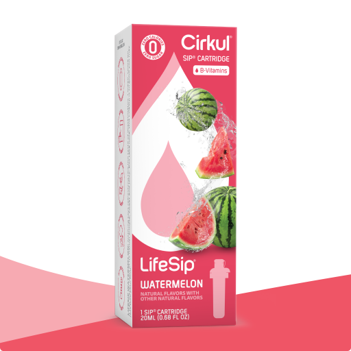 Sugar-Free LifeSip Watermelon 23L4 - Zero-Calorie Multi-Flavor Sip Pods for Water Bottle - Default Title