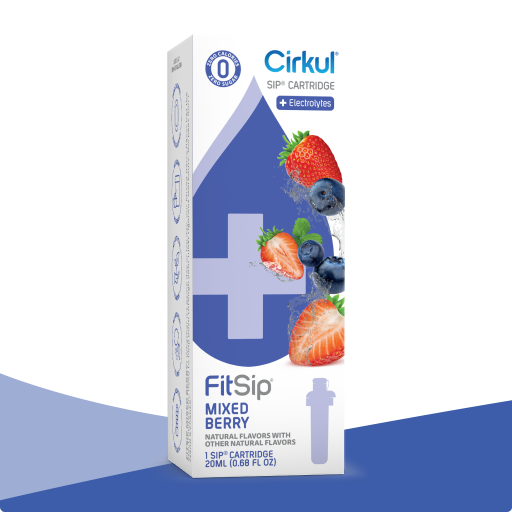 Natural Fruit Flavored FitSip Mixed Berry EWZJ - Sugar-Free Fruit Flavor Cartridge Refill - Default Title