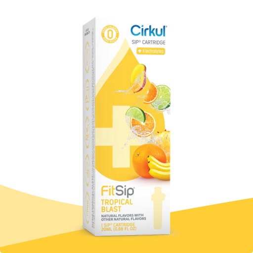Vitamin-Infused FitSip Tropical Blast YWXV - Vitamin-Infused Natural Refreshing Flavor Core - Default Title