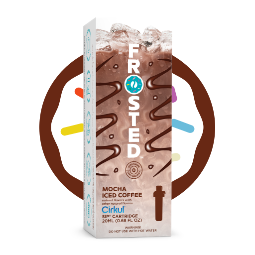 Refreshing Electrolyte Frosted Mocha Iced Coffee J5FU - Vitamin-Infused Natural Refreshing Flavor Core - Default Title