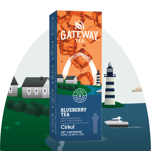 Vitamin-Infused Gateway Blueberry Tea BF2I - Electrolyte Hydration Enhanced Taste Cartridges - Default Title