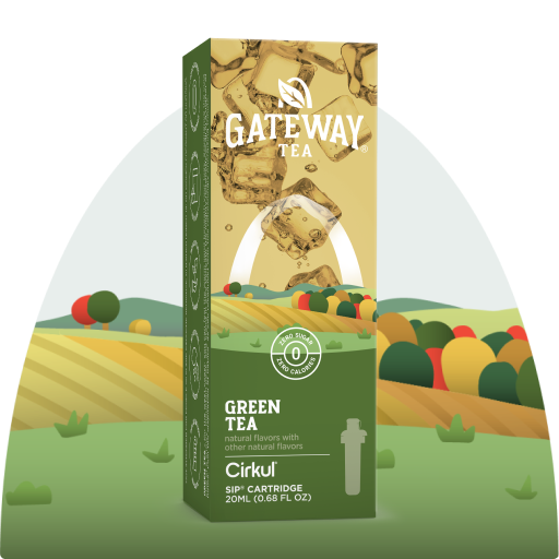 Refreshing Electrolyte Gateway Green Tea P45Z - Vitamin-Infused Natural Refreshing Flavor Core - Default Title