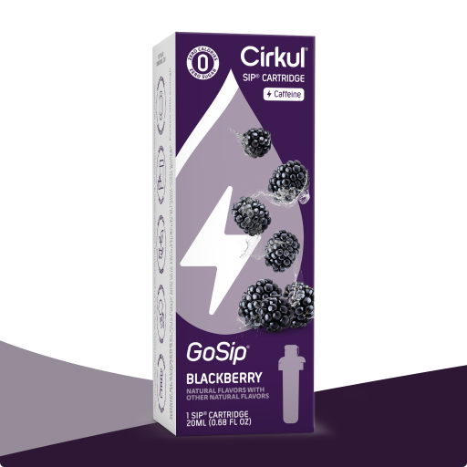 Vitamin-Infused GoSip Blackberry EPWS - Zero-Calorie Multi-Flavor Sip Pods for Water Bottle - Default Title