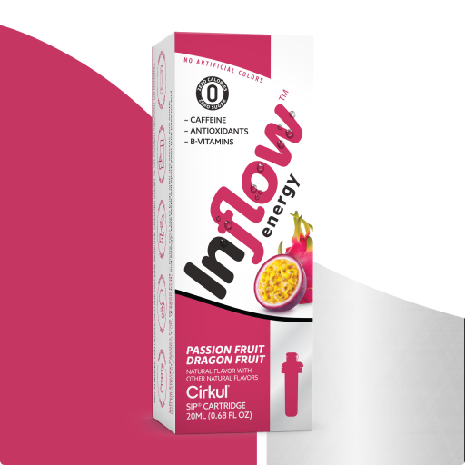 Zero-Calorie Inflow Energy Passion Fruit Dragon Fruit WSDJ - Electrolyte Hydration Enhanced Taste Cartridges - Default Title