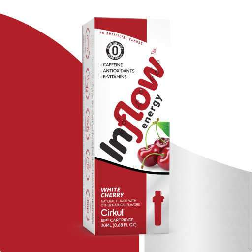 Vitamin-Infused Inflow Energy White Cherry XBHC - Sugar-Free Fruit Flavor Cartridge Refill - Default Title