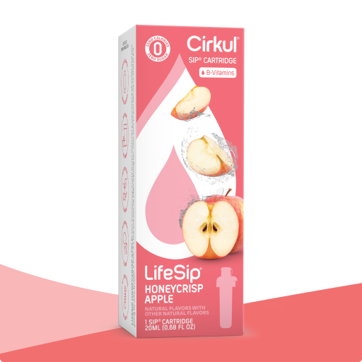 Sugar-Free LifeSip Honeycrisp Apple QUWH - Electrolyte Hydration Enhanced Taste Cartridges - Default Title