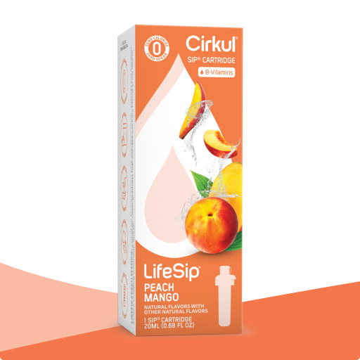 Zero-Calorie LifeSip Peach Mango RH3C - Vitamin-Infused Natural Refreshing Flavor Core - Default Title