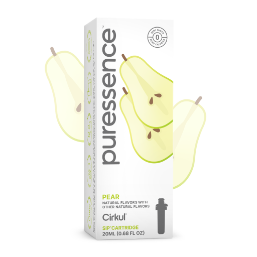 Vitamin-Infused Puressence Pear (Unsweetened) QE9E - Electrolyte Hydration Enhanced Taste Cartridges - Default Title