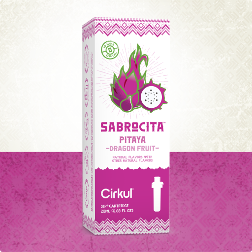 Natural Fruit Flavored Sabrocita Dragon Fruit HI11 - Electrolyte Hydration Enhanced Taste Cartridges - Default Title