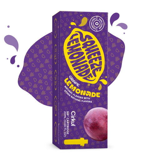 Vitamin-Infused Squeeze Grape Lemonade QJ8Y - Vitamin-Infused Natural Refreshing Flavor Core - Default Title