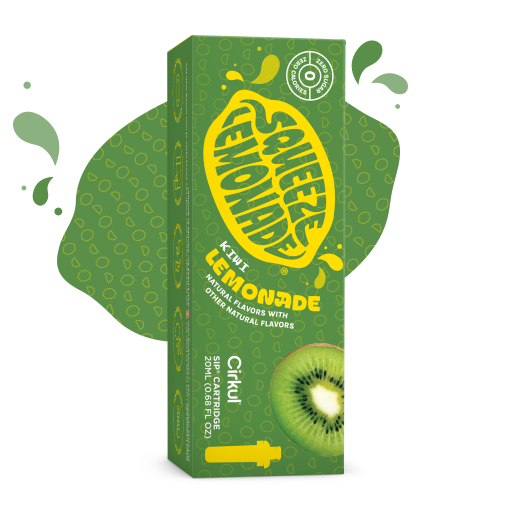 Refreshing Electrolyte Squeeze Kiwi Lemonade 4ULN - Electrolyte Hydration Enhanced Taste Cartridges - Default Title