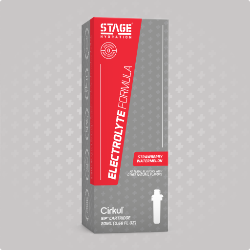 Sugar-Free Stage Strawberry Watermelon 4X03 - Electrolyte Hydration Enhanced Taste Cartridges - Default Title