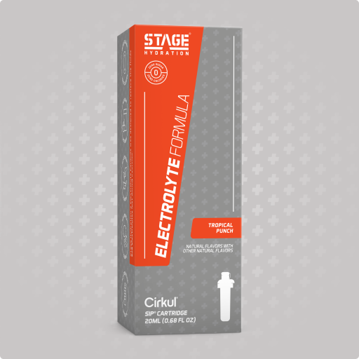 Vitamin-Infused Stage Tropical Punch ALLU - Electrolyte Hydration Enhanced Taste Cartridges - Default Title