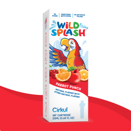 Refreshing Electrolyte Wild Splash Parrot Punch RQMG - Zero-Calorie Multi-Flavor Sip Pods for Water Bottle - Default Title